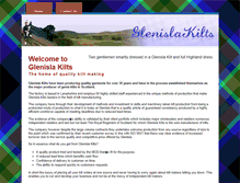 Tablet Screenshot of glenislakilts.co.uk